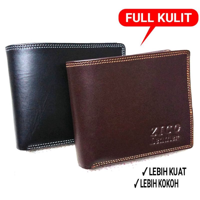 Dompet Pria Kulit Sapi Asli Full Kulit Kwalitas Premium Original