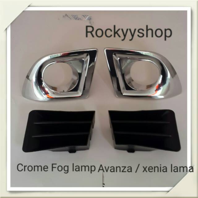 Crome Foglamp Avanza Xenia Lama Shopee Indonesia