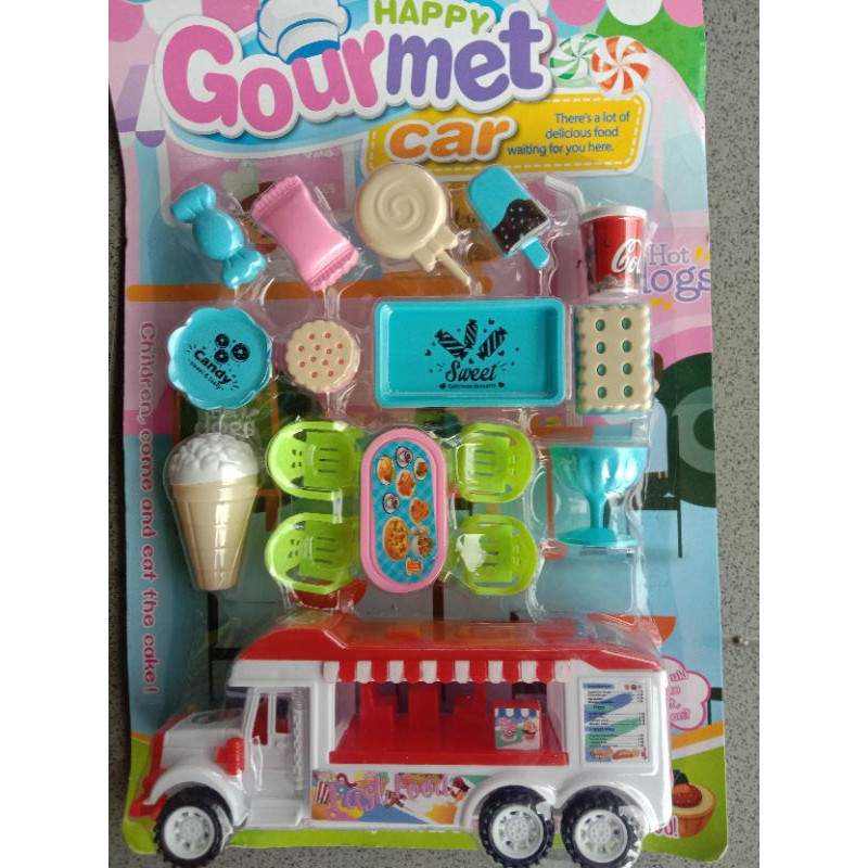 happy gourmet car (mainan truk es krim)