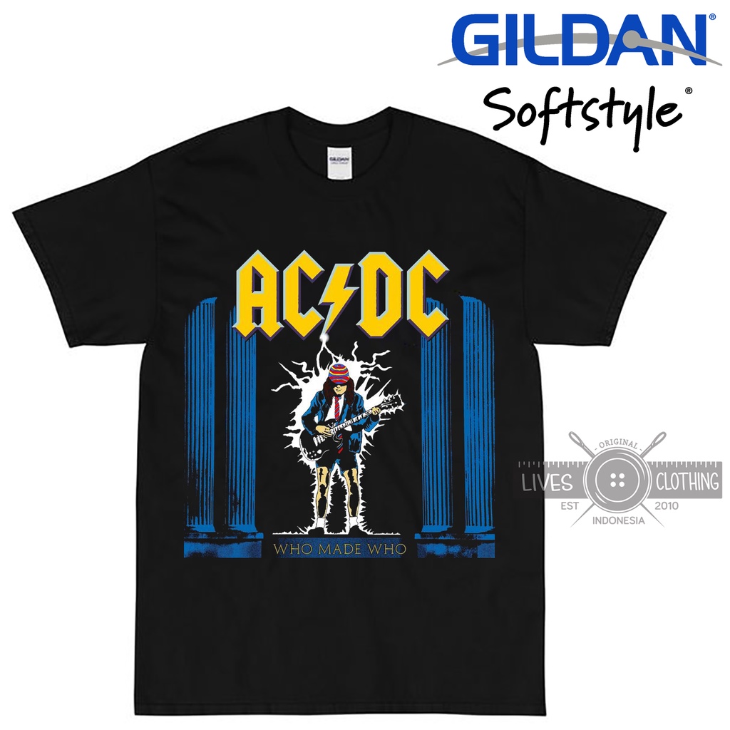 KAOS PREMIUM BAND ACDC WHO MADE WHO ARTWORK