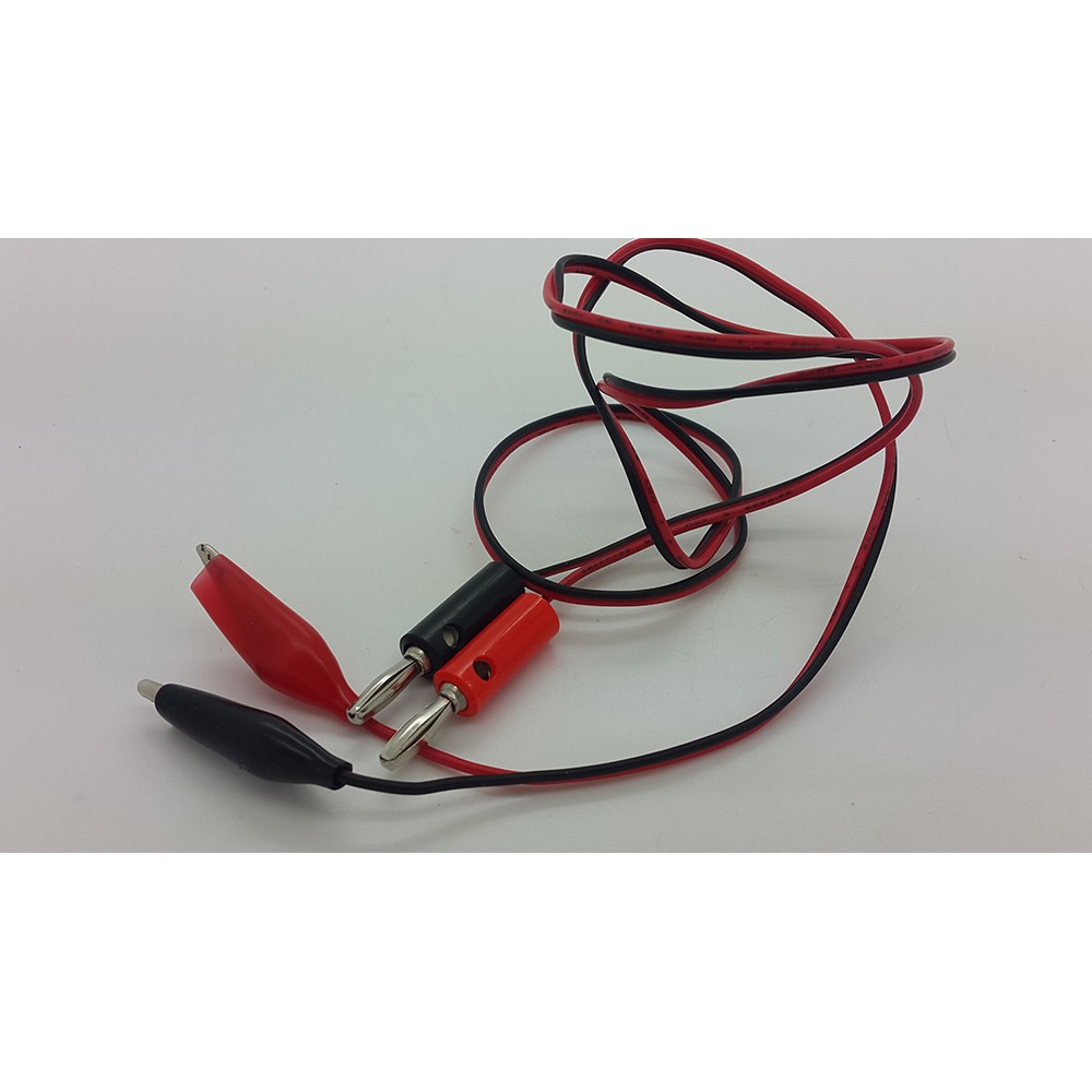 Digital Multitester Alligator Clip To Banana Plug Test Lead Probes