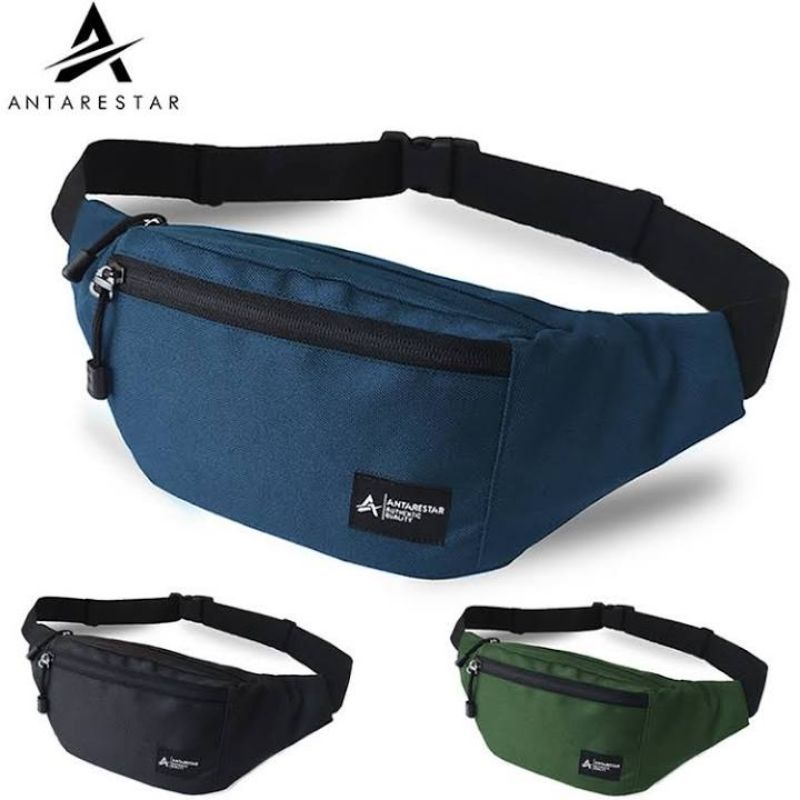 TAS SELEMPANG PRIA WAISTBAG ANTARESTAR TERLARIS ORIGINAL