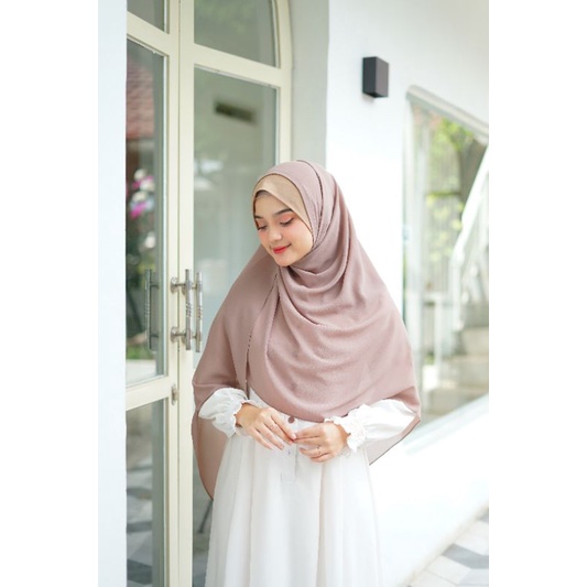 Shafa Pashmina Instan New Normal Kerudung Pasmina Instant bisa syari
