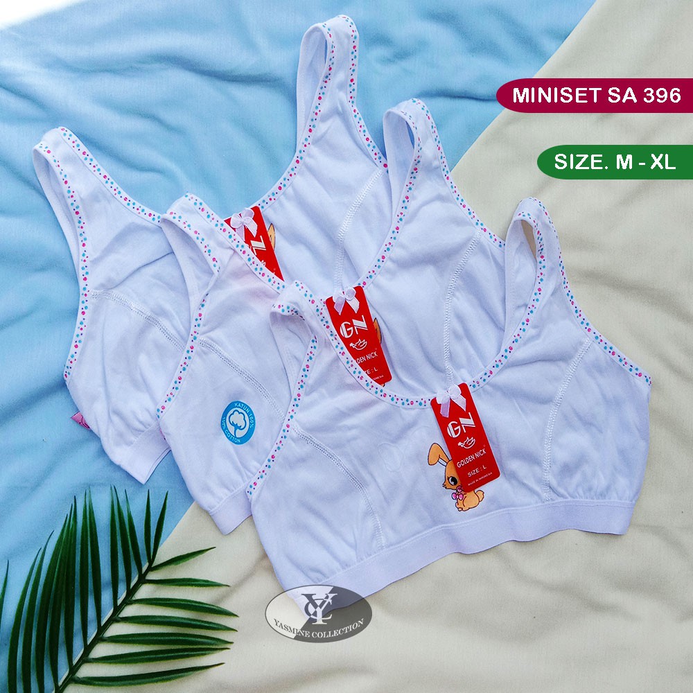Miniset Golden nick SA 396  M-XL| bra remaja| BH ABG| sport bra golden nick | SA 396