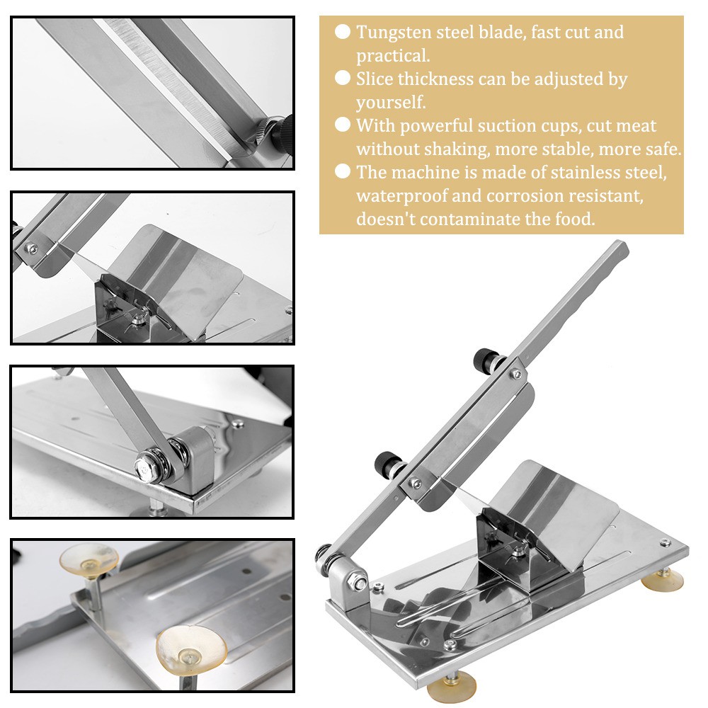 Protool Alat Slice Daging Meat Lamb Cutter Machine - SKP229 - Silver