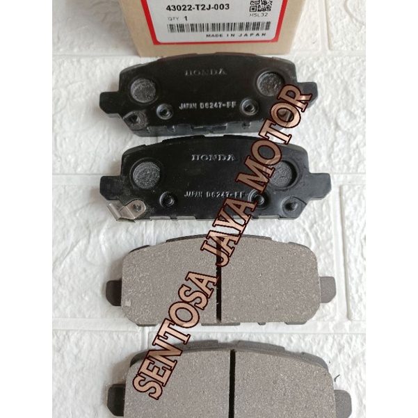 Brake Pad Kampas Kanvas Rem Belakang HRV Original