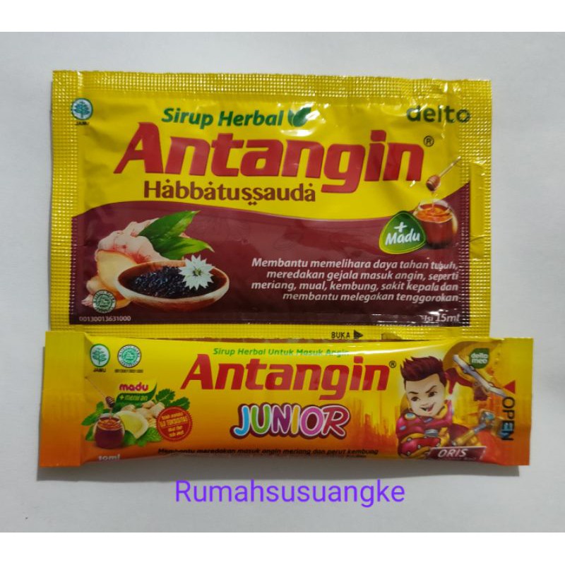 Antangin JRG, Habbatussauda&amp; Junior (1sachet)