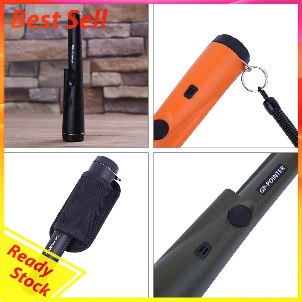 Handheld Metal Detector Battery Powered Pinpointer Positioning Bar