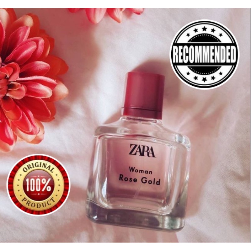 parfum wanita zara zara rose gold EDP 100ml (NON BOX)