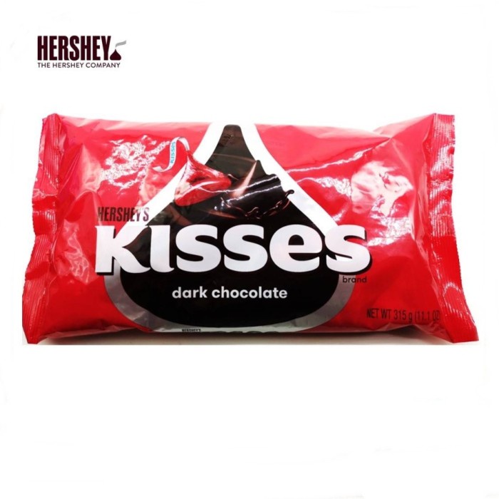 

HERSHEY'S Hershey Kisses Dark Chocolate Cokelat Permen Candy Coklat