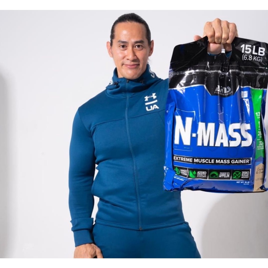 ANS NMASS N-MASS N mass ANS gainer 15 lbs 6.75 KG BPOM Gainer Bulking ANS PERFORMANCE