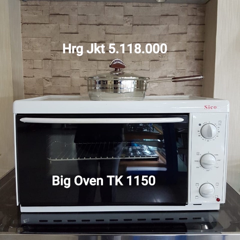 OVEN BIG FROM SICO/SICO BIG OVEN FREE HADIAH/OVEN LISTRIK JUMBO BY SICO/OVEN ROTI