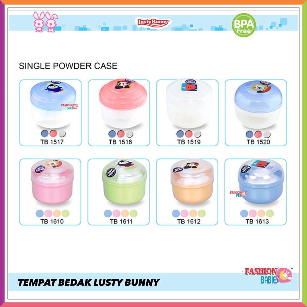 LUSTY BUNNY POWDER CASE | TEMPAT BEDAK LUSTYBUNNY