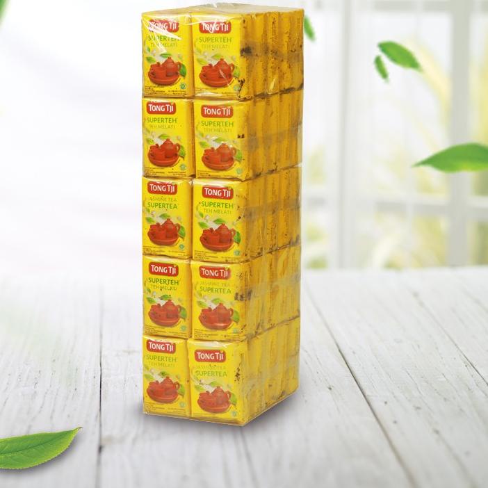 

⚡COD⚡ Tong Tji Super Jasmine Tea 10 gram, Teh Seduh (harga per slop) prodak terlaris