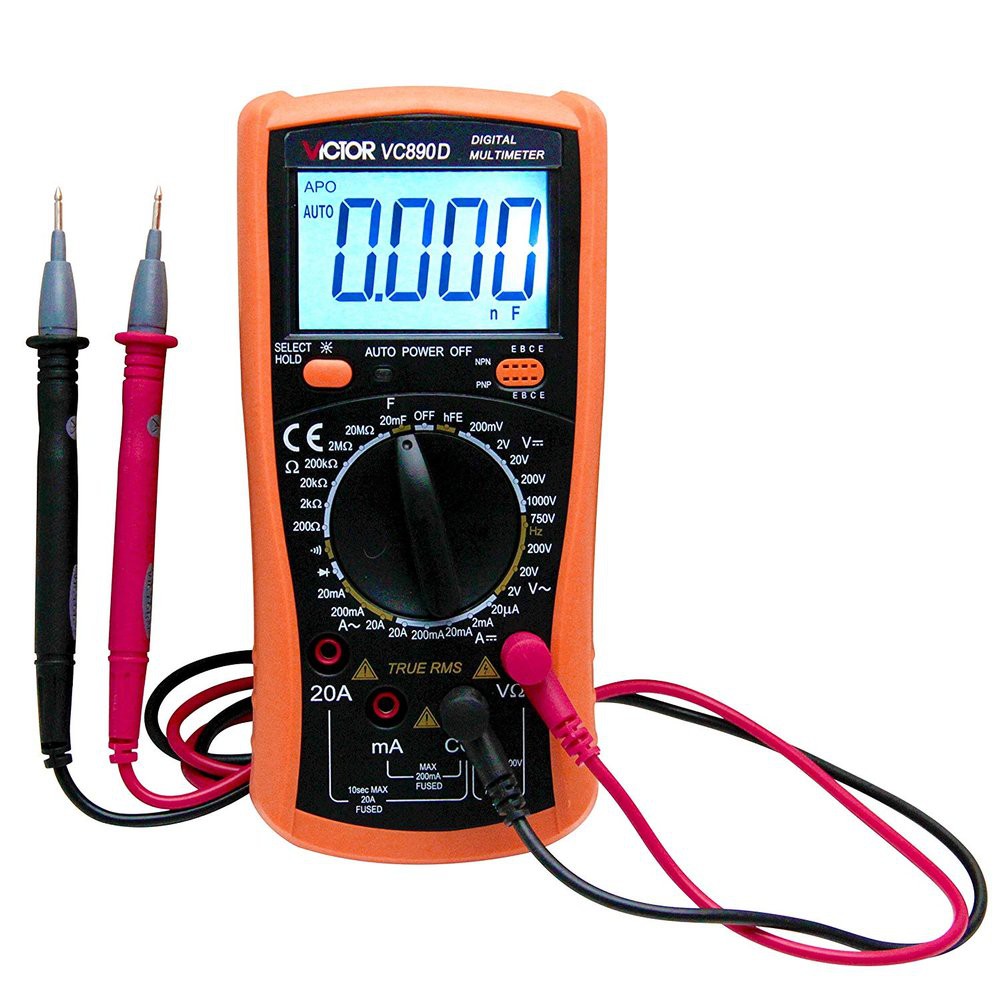 MULTITESTER DIGITAL VICTOR VC890D MULTI METER AVO AVOMETER VC 890D ORI Limited