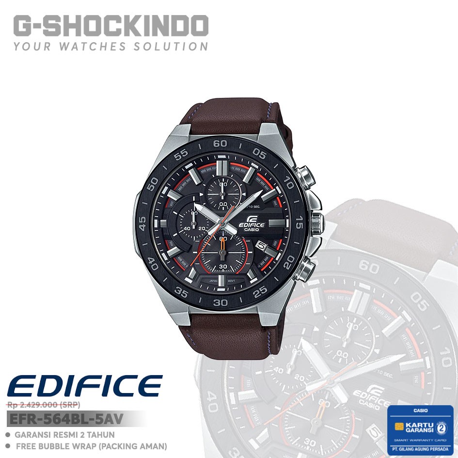 Casio Edifice EFR-564BL-5AV / EFR-564BL-5AVUDF Original