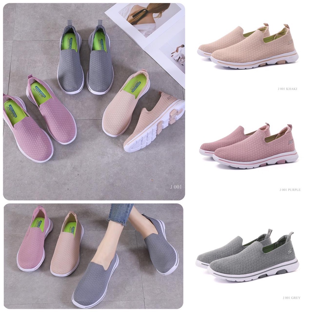 SEPATU WANITA SLIP ON SPORT SHOES 001