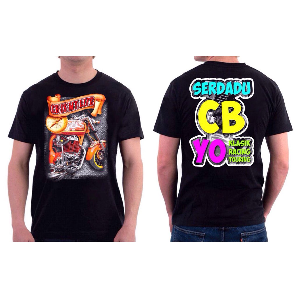 Kaos Titik Balik CB Is My Life Serdadu CB Shopee Indonesia