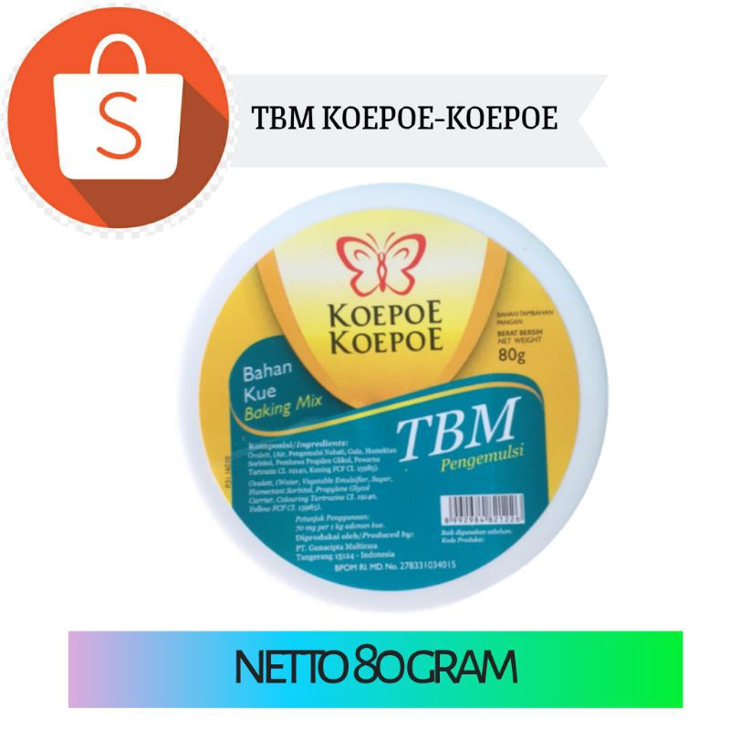 

TBM Koepoe-Koepoe 80 gram