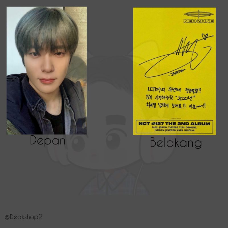 PC JAEHYUN DORA NEOZONE N.ver❗BACA DESKRIPSI❗