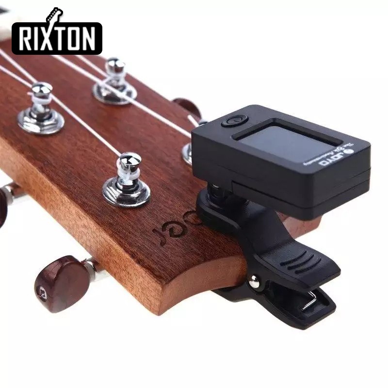 Rixton Guitar Tool 4 Pcs Set Alat Kit Tuner Gitar + Capo + Tas Picks + 7 Seluloid Picks Tuning Capo Guitarra Aksesoris Suku Cadang