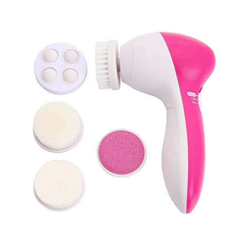 Alat Facial Wajah 5 in 1Mesin Pemijat Wajah Face Beauty Care Massager