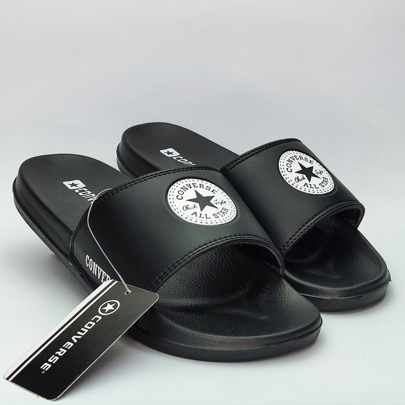 sendal slop converse slip on slide pria dan wanita unisex