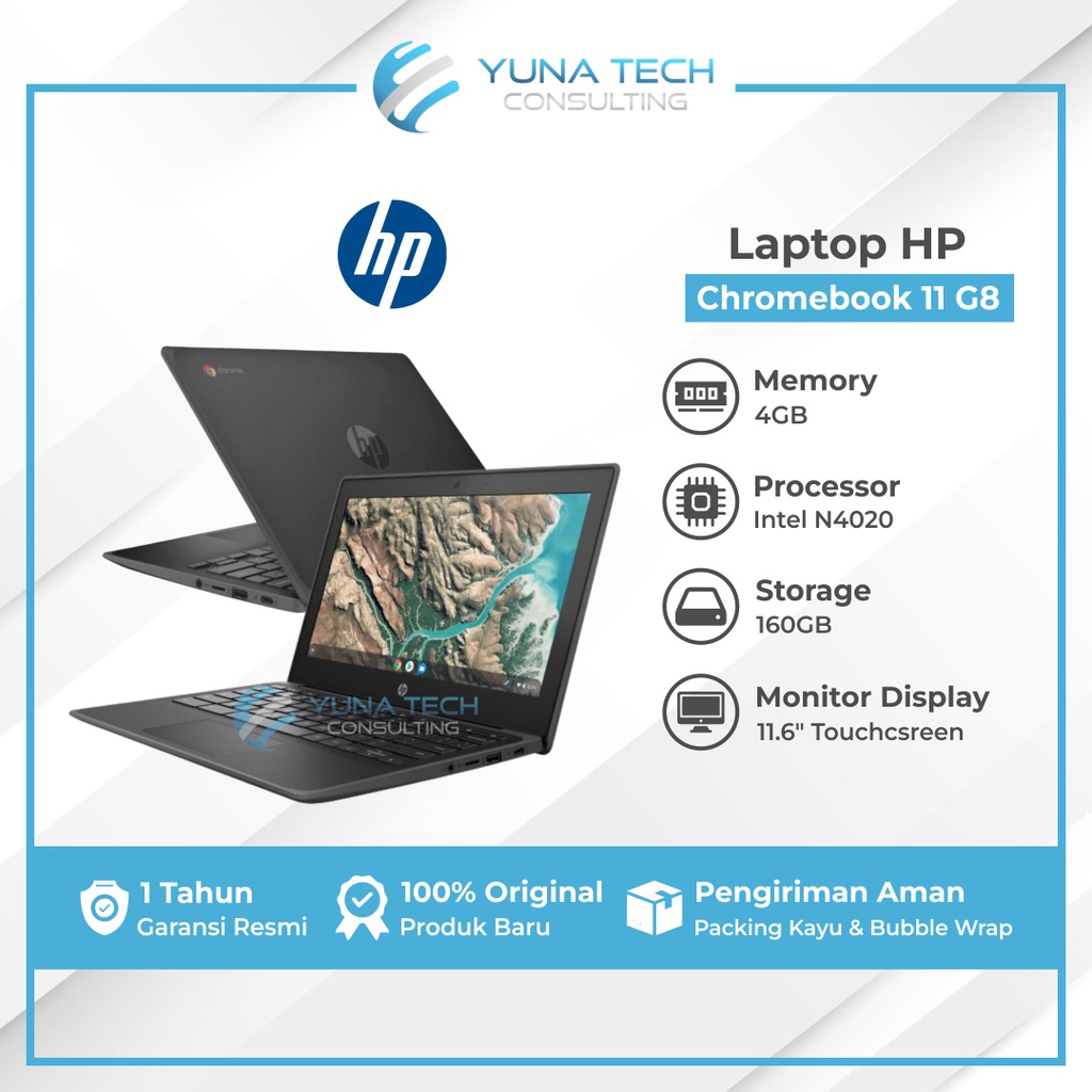 Laptop HP Chromebook 11 G8 4 GB Intel N4020 11,6 Inch