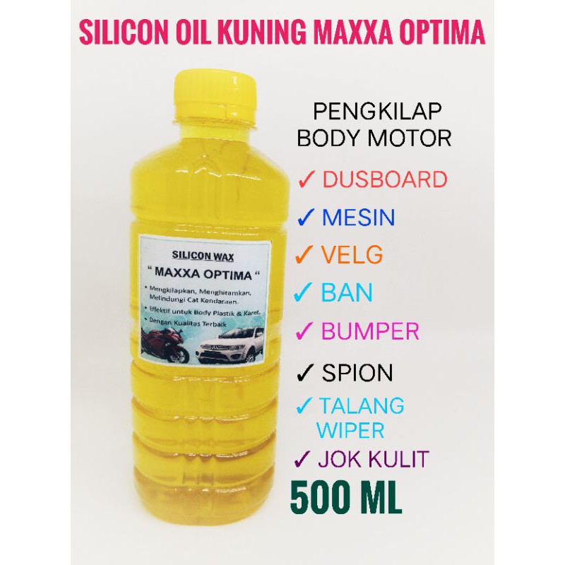 SILICON OIL KUNING MAXXA OPTIMA 500 ML