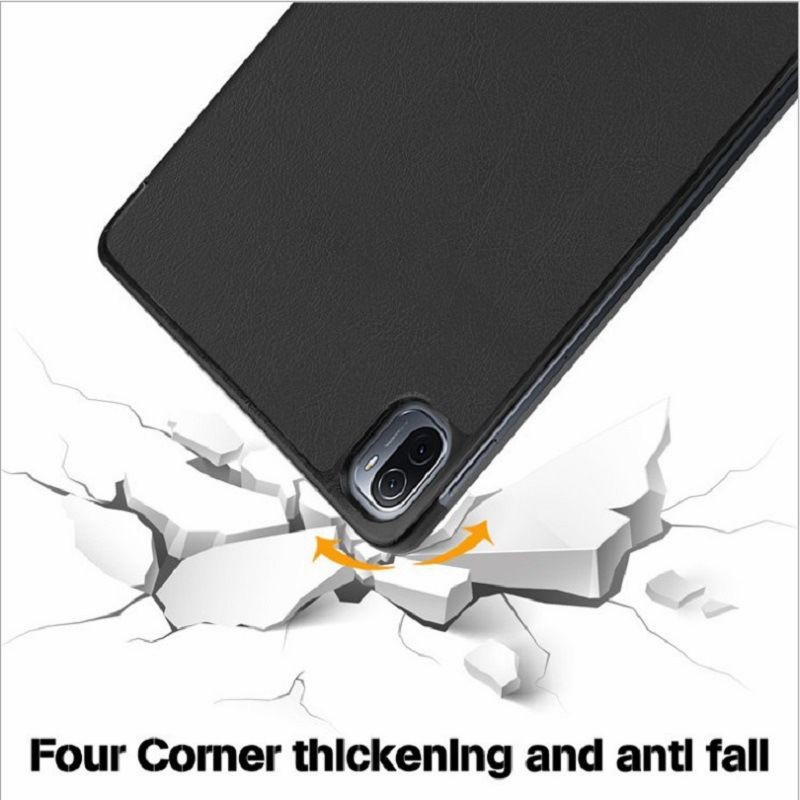 Case Tablet Xiaomi Pad 5 - Pad 5 Pro 5G Flip Cover Slim Trifold Caster Hard Shell Stand Auto Wake Function