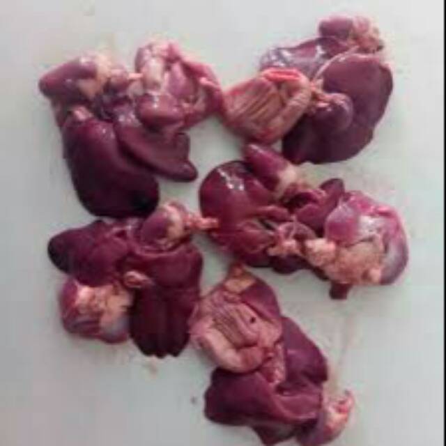 

Ati ampela ayam 10 pasang