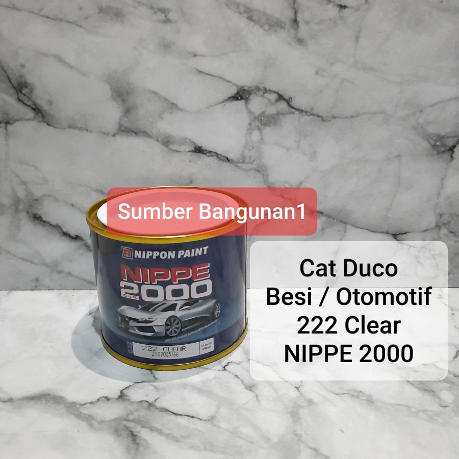 Cat Duco Clear 222 Nippe 2000 otomotif vernis besi bening motor