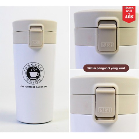 Termos Kopi / Coffe Cup Travel Mug Tahan Air Panas &amp; Dingin Vacuum