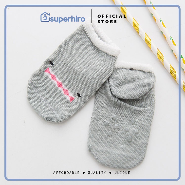 Kaos Kaki Bayi / Baby Socks New Born Anti Slip Knit import Premium