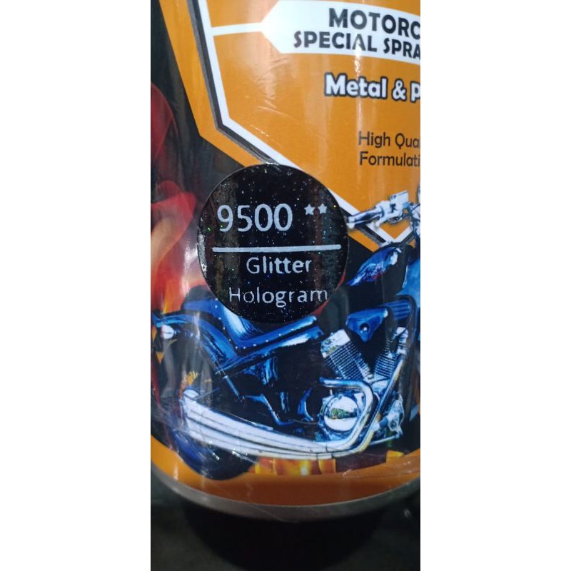 Pilok Pilox Cat Semprot Diton Premium Gliter Hologram Bunglon 3D 301 302 303 300ml Cat Motor Diton Premium