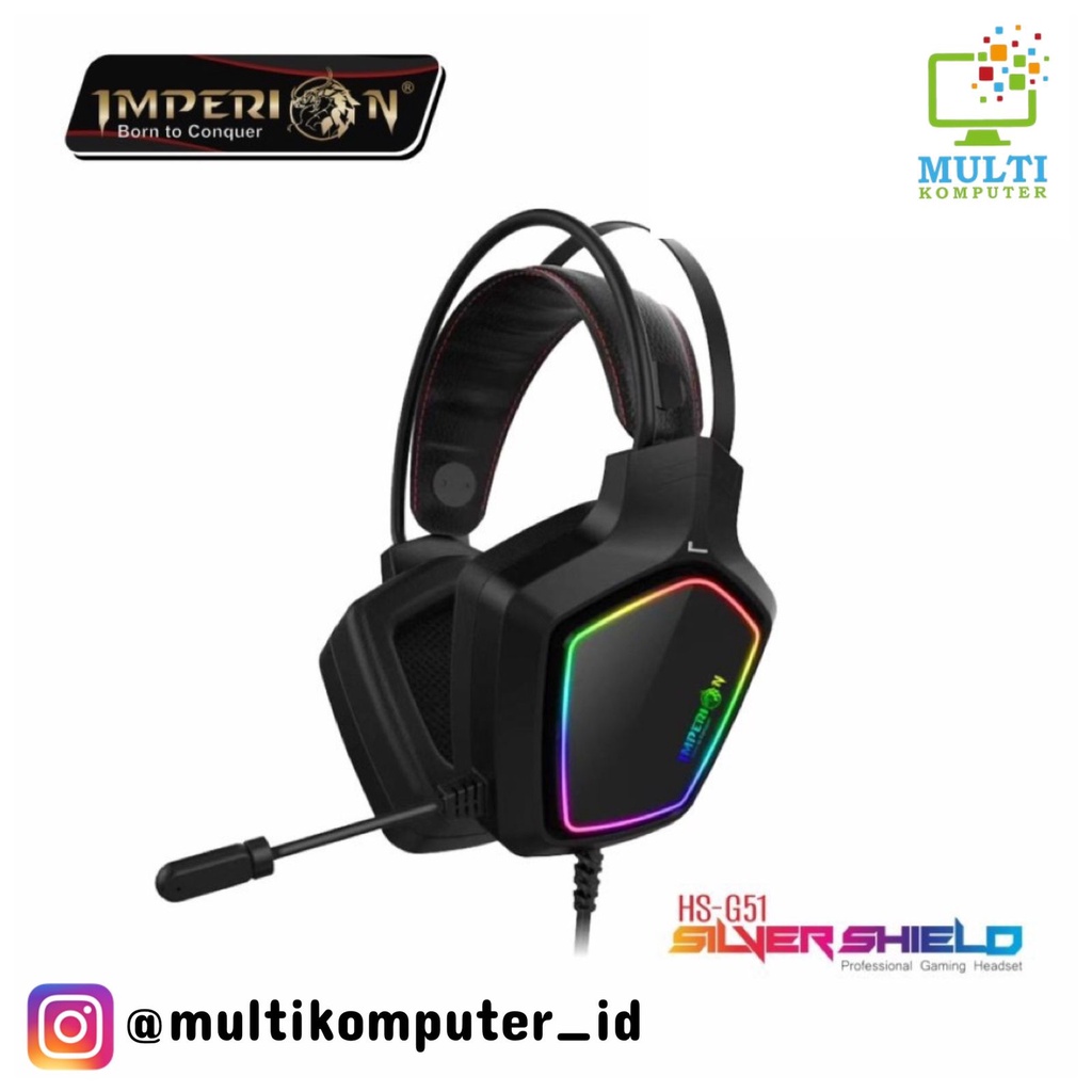 Headset Gaming Imperion HS-G51 Silver Shield