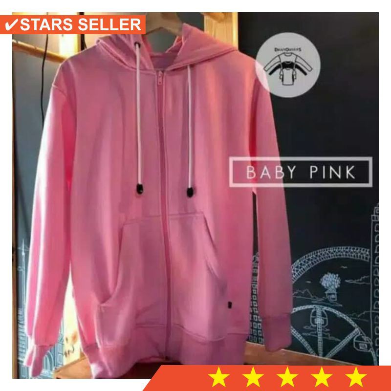 baby pink fila hoodie