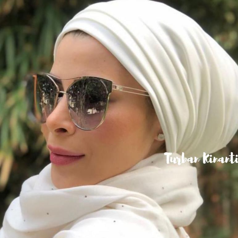 Xnr33 READY STOCK - QIARA INSTANT TURBAN JERSEY KOREA / TURBAN / TURBAN WANITA / TURBAN DEWASA :.
