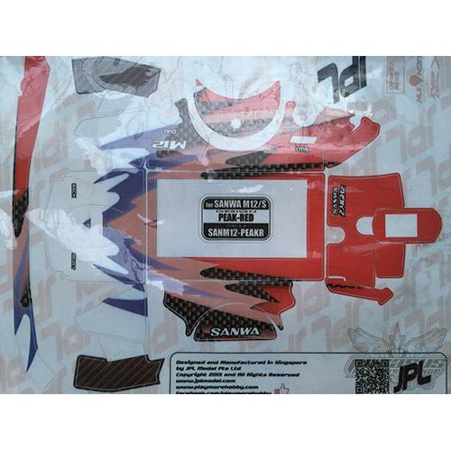 SANWA M12/S PEAK RED #SANM12-PEAKR