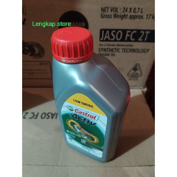 OLI CASTROL 2T 700ML  ACTIV LOW SMOKE SYNTHETIC TECHNOLOGY