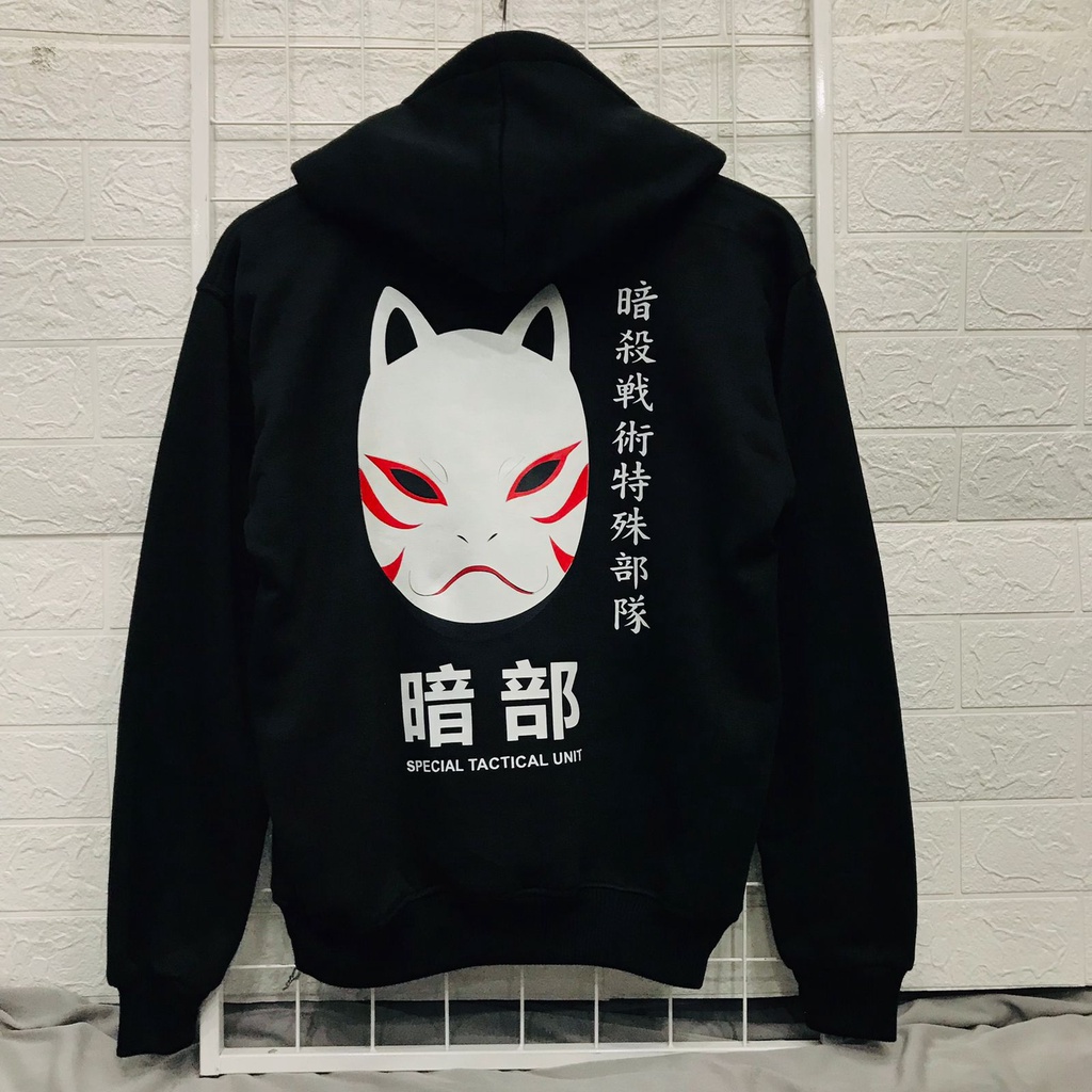 Hoodie Anbu Black Ops Anime Manga Naruto