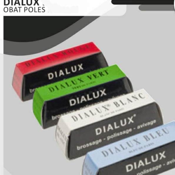 Dialux Obat Poles perhiasan emas All Variant blanc bleu rouge vert