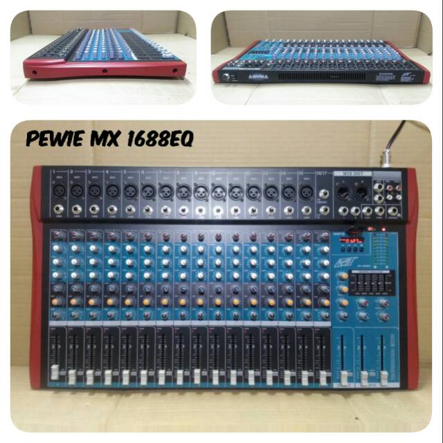MIXER AUDIO 16 CHANNEL PEWIE MX 1688 EQ