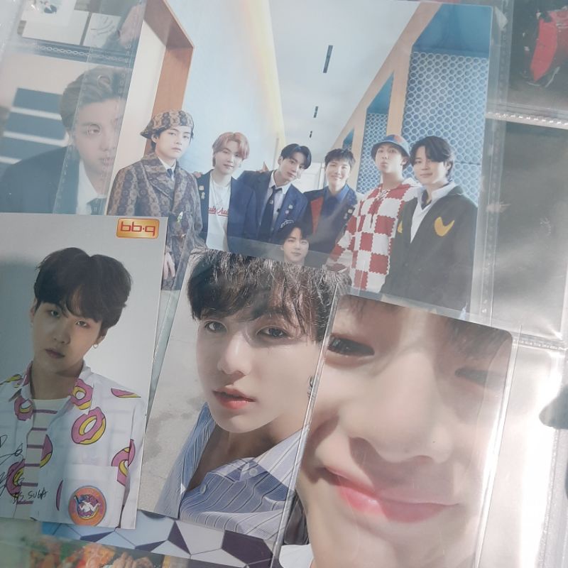 pc photocard tae zoom jungkook glowing dicon 101 no 5 pc bts official