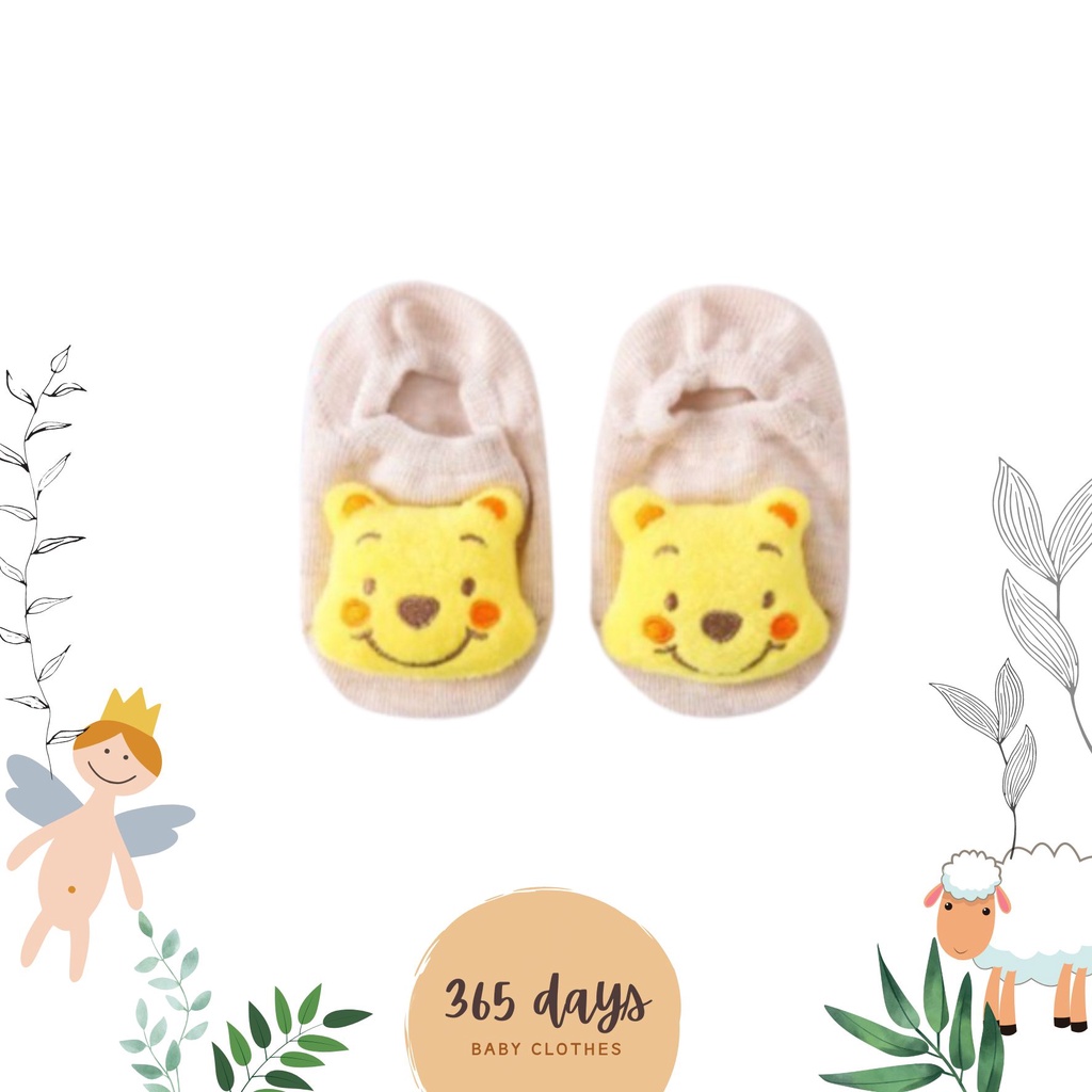 KAOS KAKI NEWBORN -KAOS KAKI 3D KARAKTER / BABY SOCKS