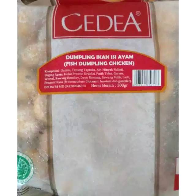 

CEDEA DUMPLING CHICKEN AYAM 500GR