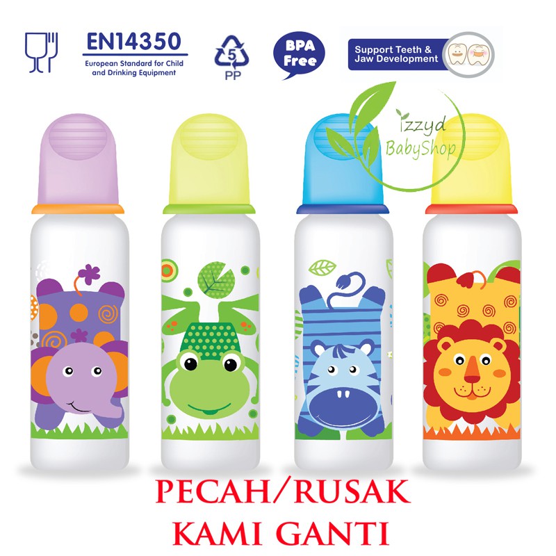 botol susu bayi oblate reliable /  JS004 baby safe Feeding Bottle 250 ml