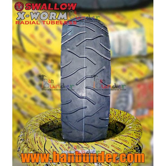BAN SWALLOW 150/60-17 X-WORM RADIAL TUBELESS