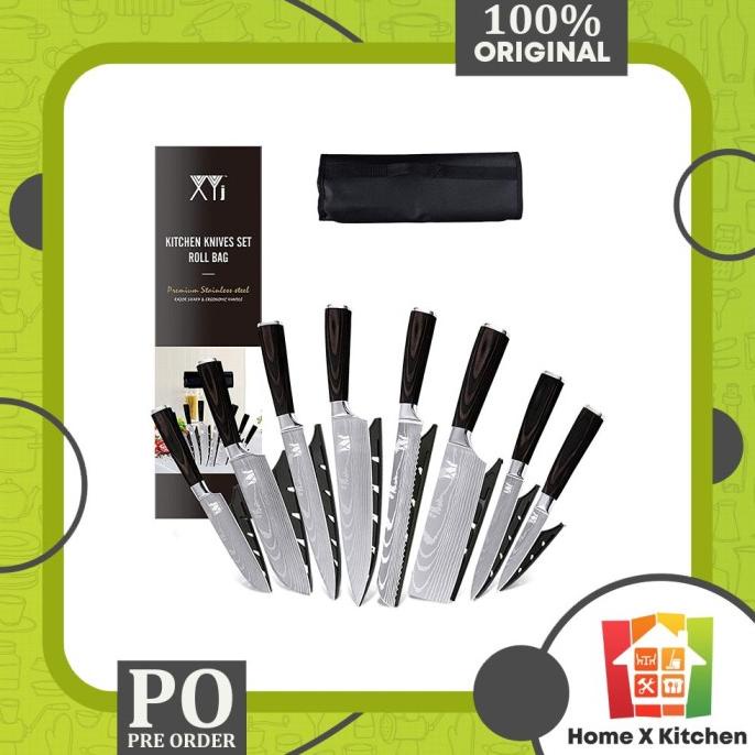 

Xyj Stainless Steel Kitchen Knives Set 8 Piece Chef Knife Set Ori Marfazizi