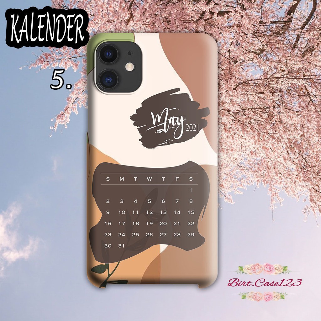 Hardcase KALENDER Vivo Y91 Y17 Y12 Y15 Y93 Y95 Y81 Y83 Y71 Y53 V5 V7 Y30 Y50 V17 Y11 Y20 Y12i BC2917